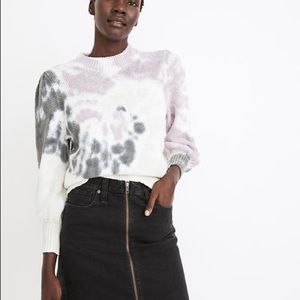 🖤Madewell Denim A Line Mini Skirt with Zip 🖤